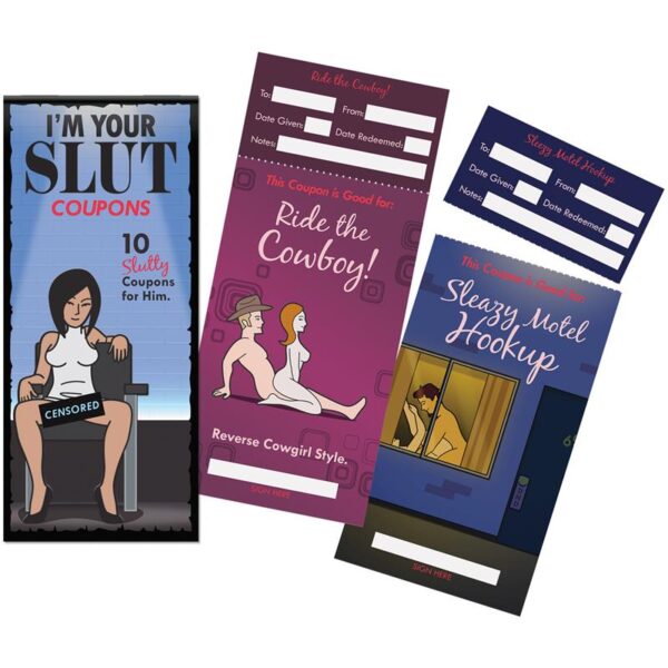10 Coupons for Him Im Your Slut - Image 2
