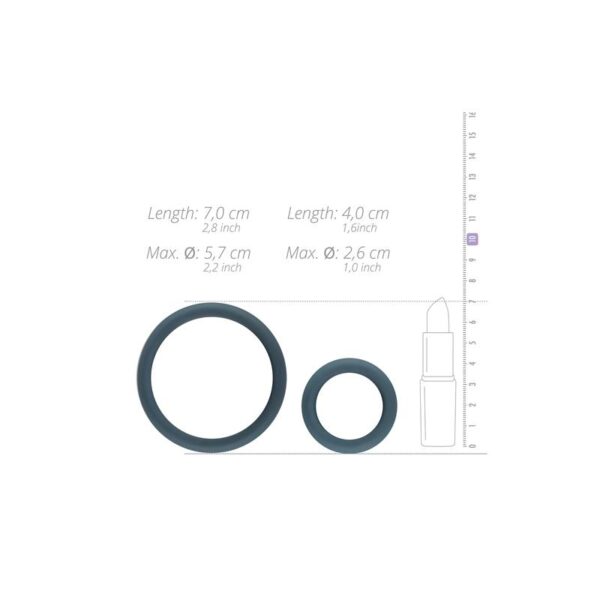 Set 6 Pieces Cock Ring Silicone - Image 3