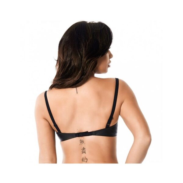 Adjustable Leather Open Bra - Image 2