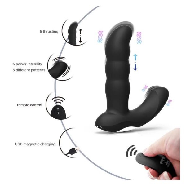 Ampex P-Spot Anal Massager with Thrusting - Image 8