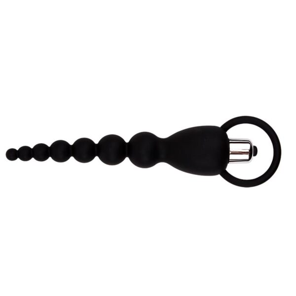Anal Chain Elite Power 19.5 cm Silicone Black - Image 4