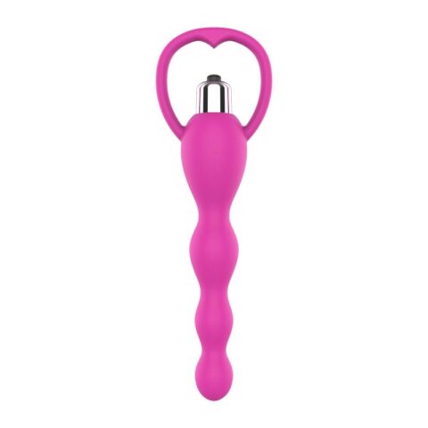 Anal Chain with Vibration Pink