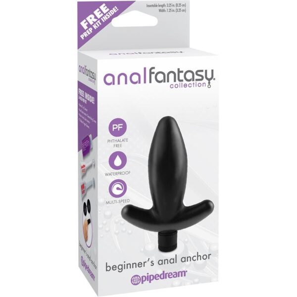 Anal Fantasy Collection Beginners Anal Anchor - Colour Black - Image 3
