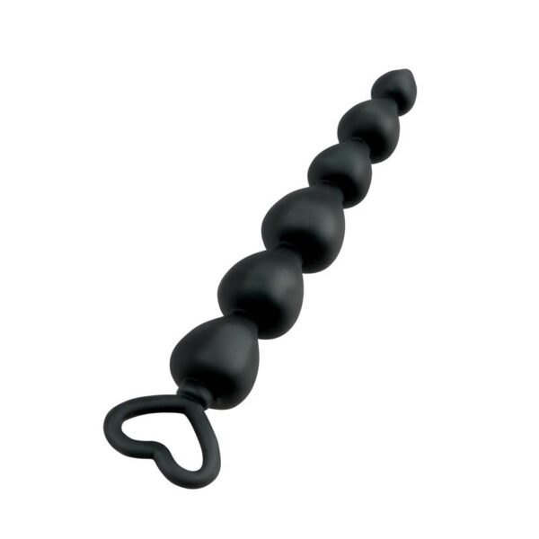 Anal Fantasy Collection  Elite Lovers Beads - Colour Black - Image 2