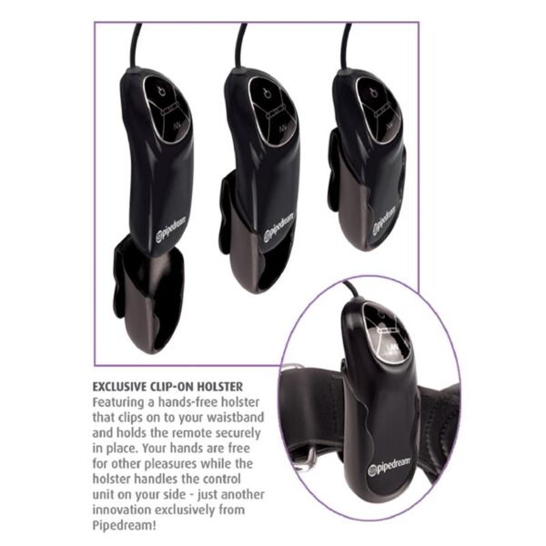 Anal Fantasy Collection Elite Vibrating Plug - Colour Black - Image 2