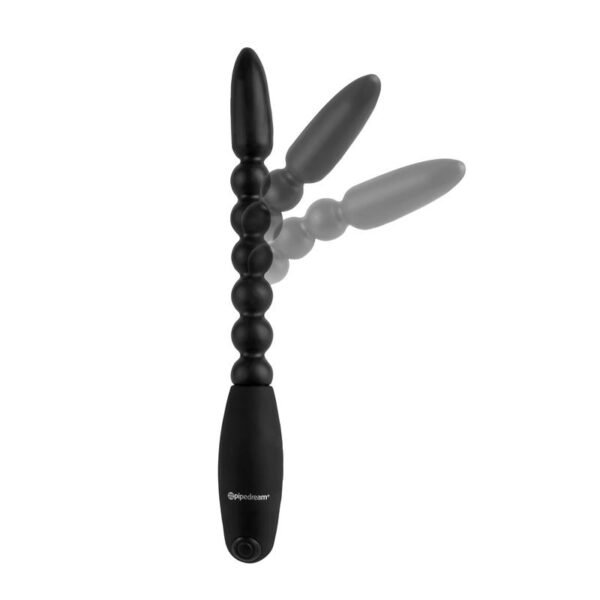 Anal Fantasy Collection  Flexa Pleaser Power Beads - Colour Black - Image 2