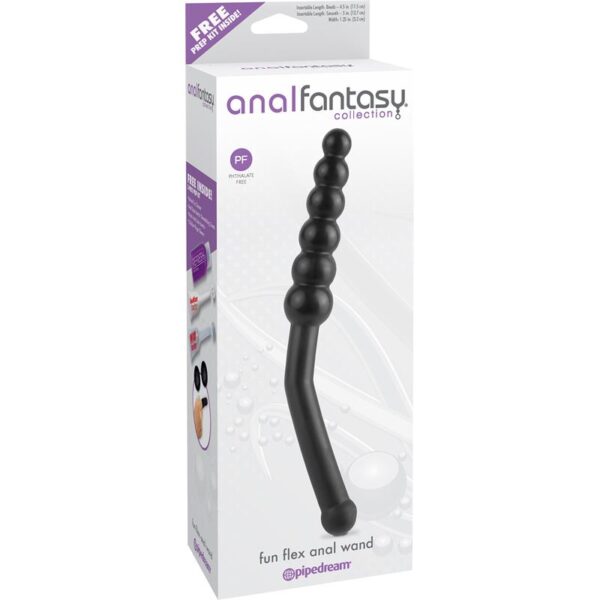 Anal Fantasy Collection Fun Flex Anal Wand - Colour Black - Image 3