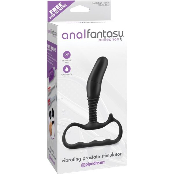 Anal Fantasy Collection  Vibrating Prostate Stimulator - Black - Image 3