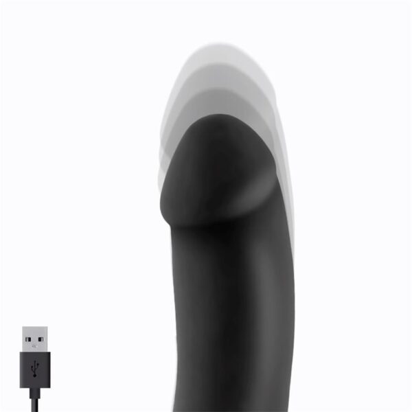 Angus Vibrator with Thrusting Movement 2 Motors Silicone USB - Image 5