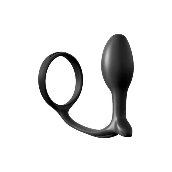 Ass-Gasm Cockring for Beginners Colour Black - Image 2
