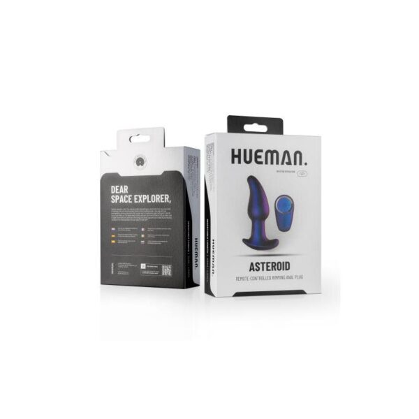 Asteroid Rimming Butt Plug with Remote Control Curved Tip USB - Image 10
