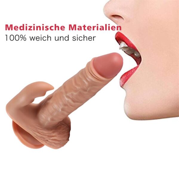 Austin Dildo with 20 Modes of Vibration and Clitoris Stimulator - Image 4