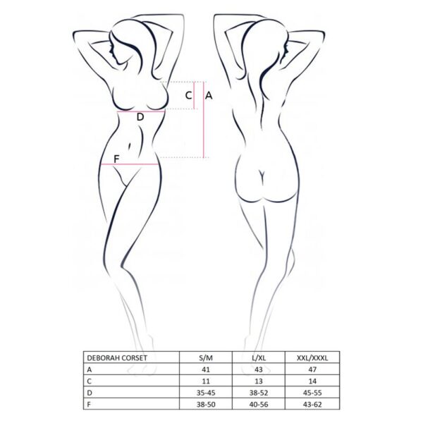 Deborah Corset Black - Image 2