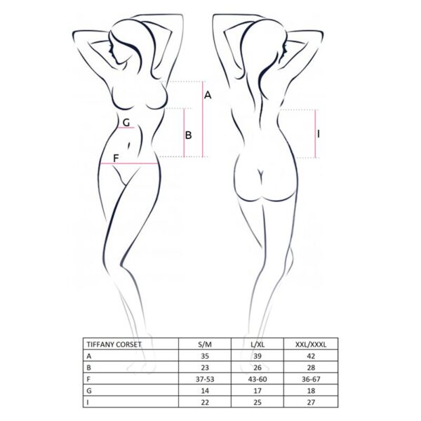 TIFFANY Corset Red - Image 2