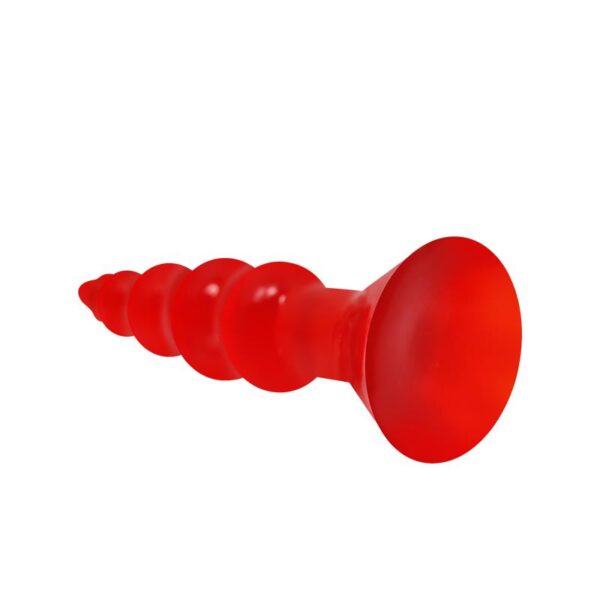 Baile Bulbous Shaped Butt Plug Orange - Image 4
