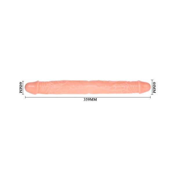 Baile Double Dildo Flesh - Image 5