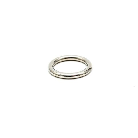 Bondage Play Metal Cock Ring