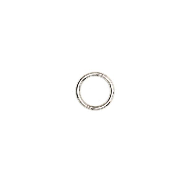 Bondage Play Metal Cock Ring - Image 2