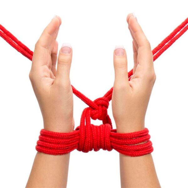 Bondage Rope Soft Red - Image 5