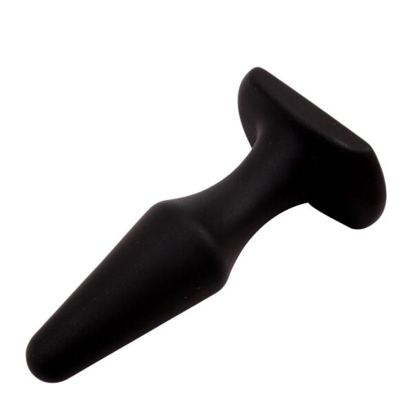 Butt Plug 10.4 x 2.9 cm Silicone Black - Image 3