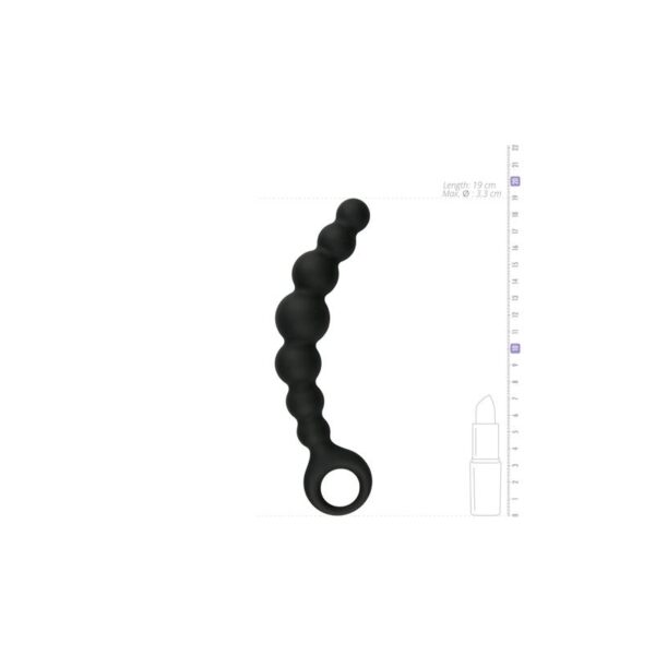 Butt Plug Beaded Silicone - Image 4