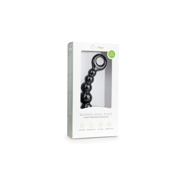 Butt Plug Beaded Silicone - Image 5