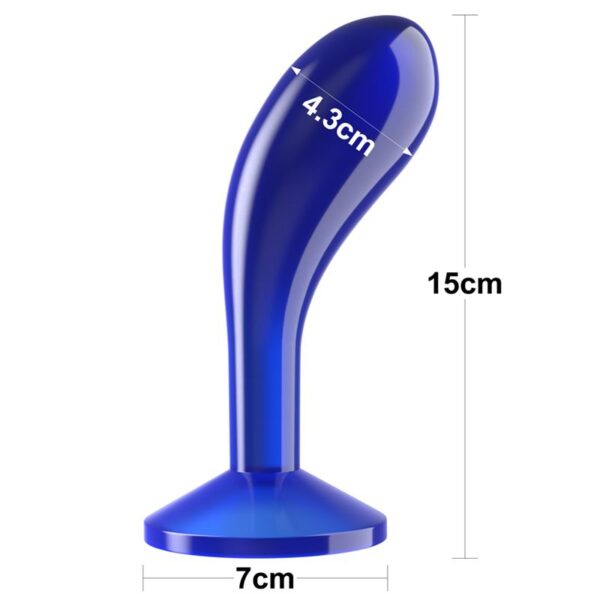 Butt Plug Flawless Clear Blue 6 - Image 6