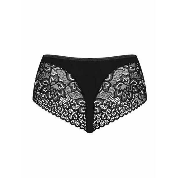 Cecilla Lace Boyshort Black - Image 2
