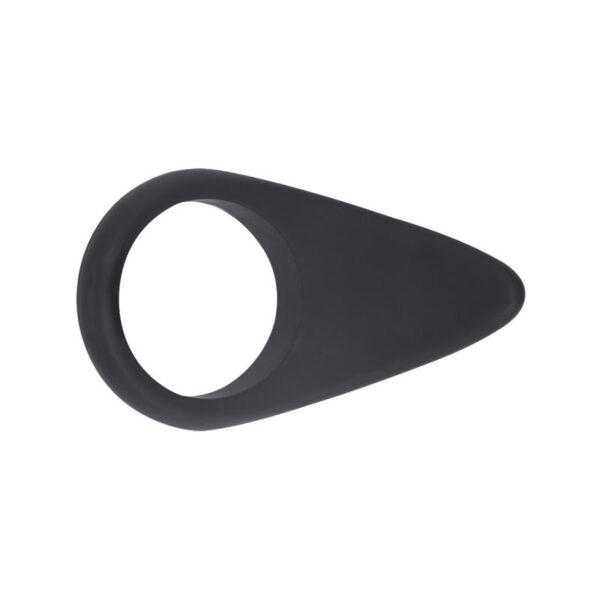 Cock Ring Party Hat Silicone Black - Image 4