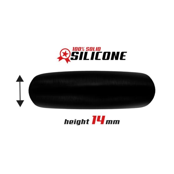 Cock Ring Solid Silicone 3.5 cm Black - Image 3