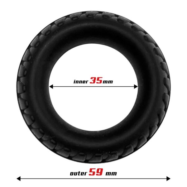Cock Ring Turbine Liquid Silicone 35 mm - Image 2