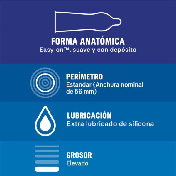 Condoms Extra Seguro 12 Units - Image 2