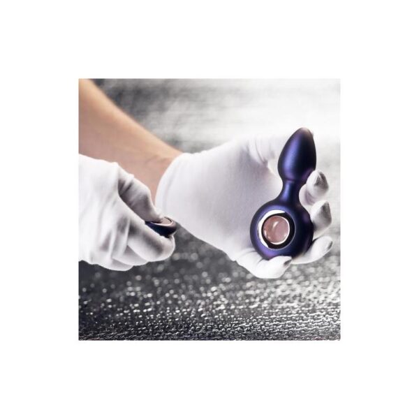 Deep Space Vibrating Butt Plug with Remote Control USB - Image 5