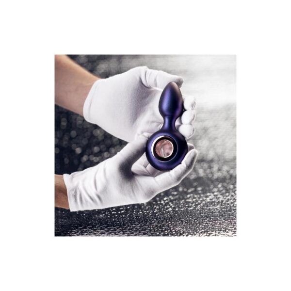 Deep Space Vibrating Butt Plug with Remote Control USB - Image 6