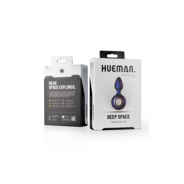 Deep Space Vibrating Butt Plug with Remote Control USB - Image 9