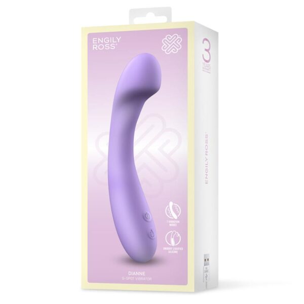 Dianne Vibe Liquid Silicone Unibody G-Spot Bendable USB - Image 7