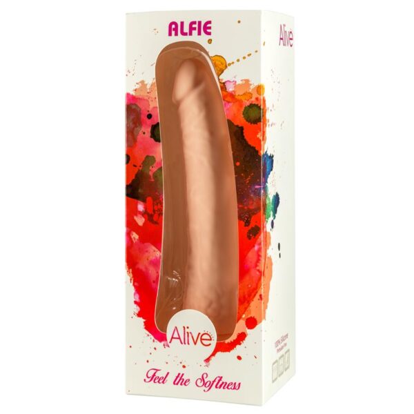 Dildo Alfie Flesh Silicone 18.6 cm - Image 2