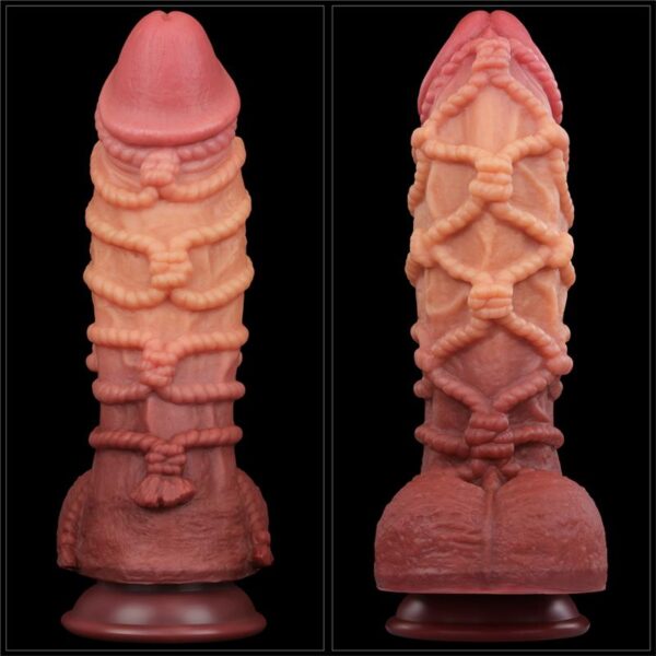 Dildo Dual Layer King Size Nature 10.5 - Image 9