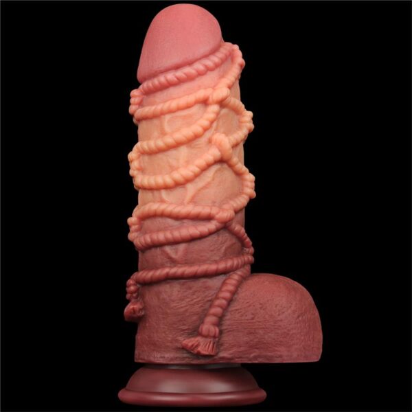 Dildo Dual Layer King Size Nature 9.5 - Image 2