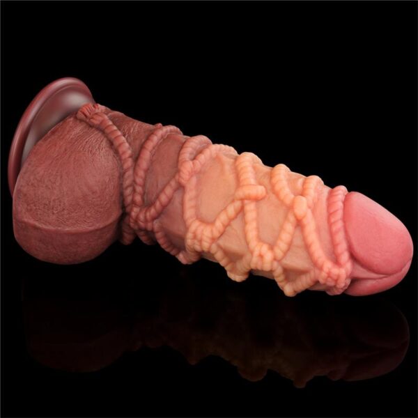 Dildo Dual Layer King Size Nature 9.5 - Image 3