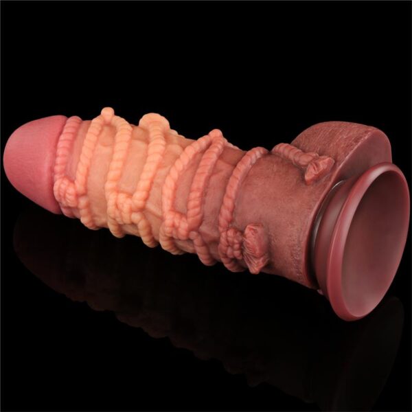 Dildo Dual Layer King Size Nature 9.5 - Image 4