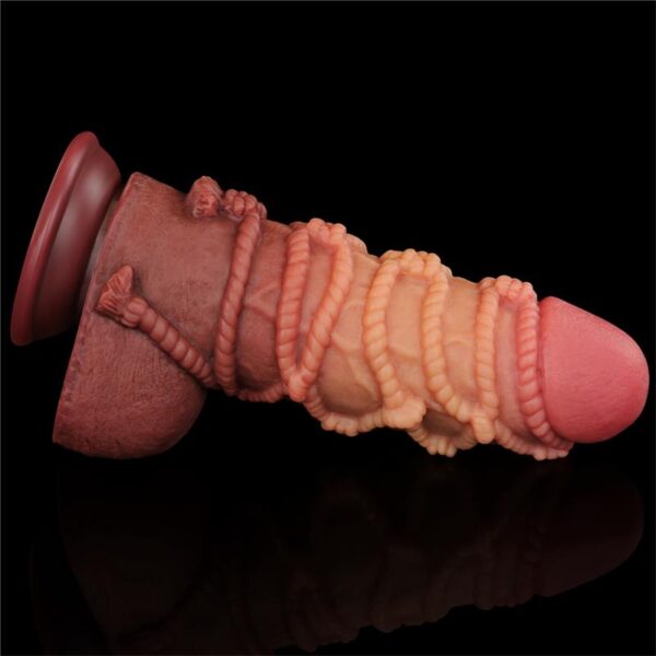 Dildo Dual Layer King Size Nature 9.5 - Image 6