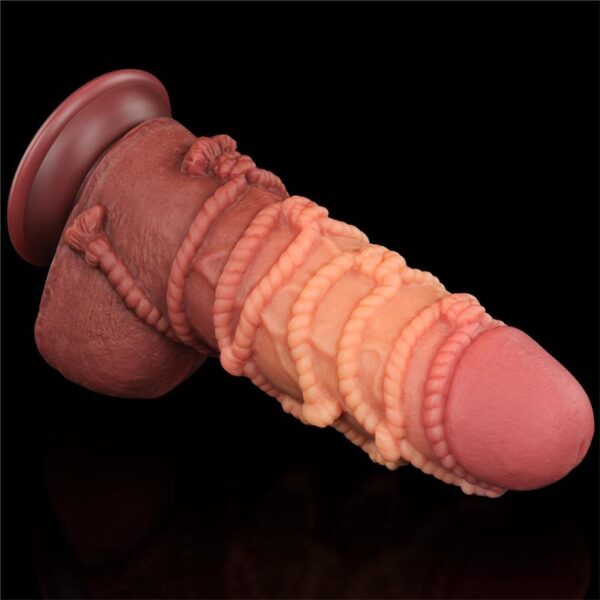 Dildo Dual Layer King Size Nature 9.5 - Image 7