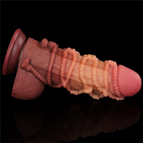 Dildo Dual Layer King Size Nature 9.5 - Image 8