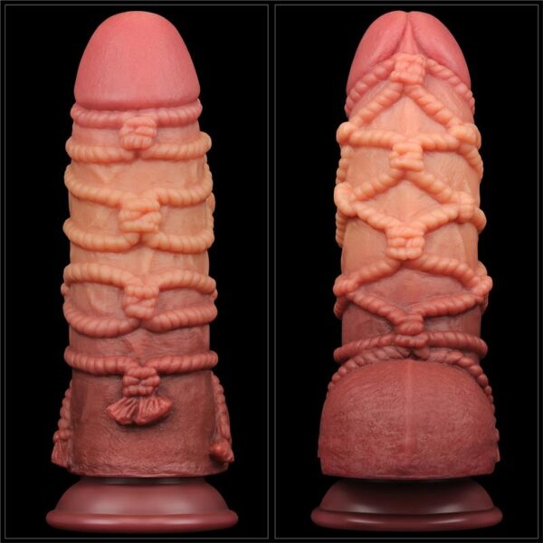 Dildo Dual Layer King Size Nature 9.5 - Image 9