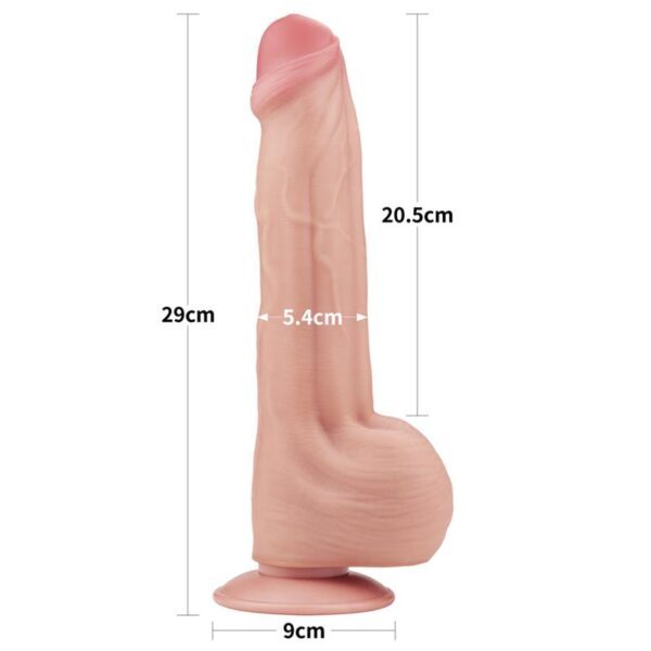 Dildo Dual Layer Sliding Skin 11.5 - Image 10