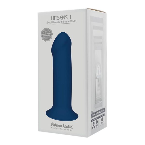 Dildo Hitsens Dual Density S01 - 7 Blue - Image 2
