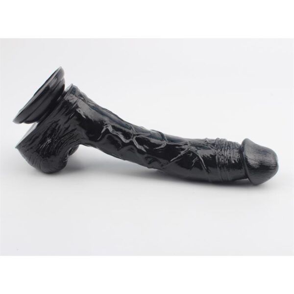 Dildo Leviathan 25 x 4.5 cm Black - Image 4