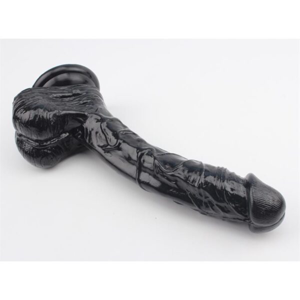 Dildo Leviathan 25 x 4.5 cm Black - Image 5