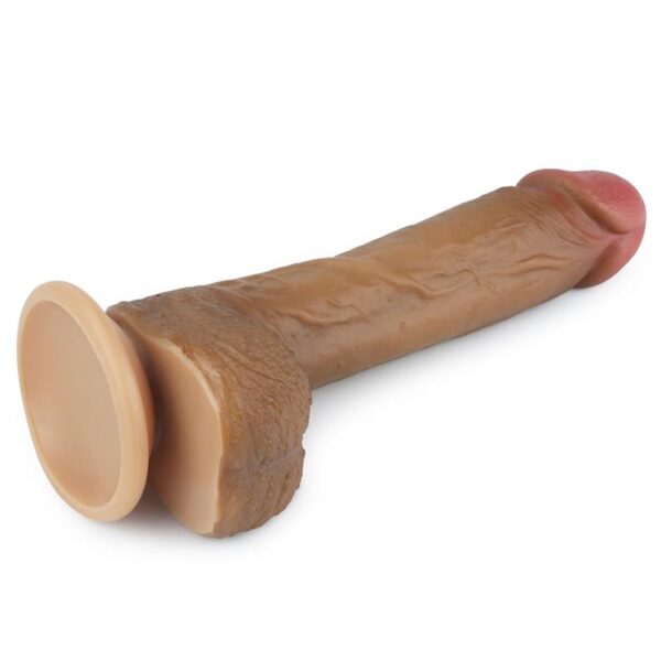 Dildo Nature 8.5 Liquid Silicone Brown - Image 3